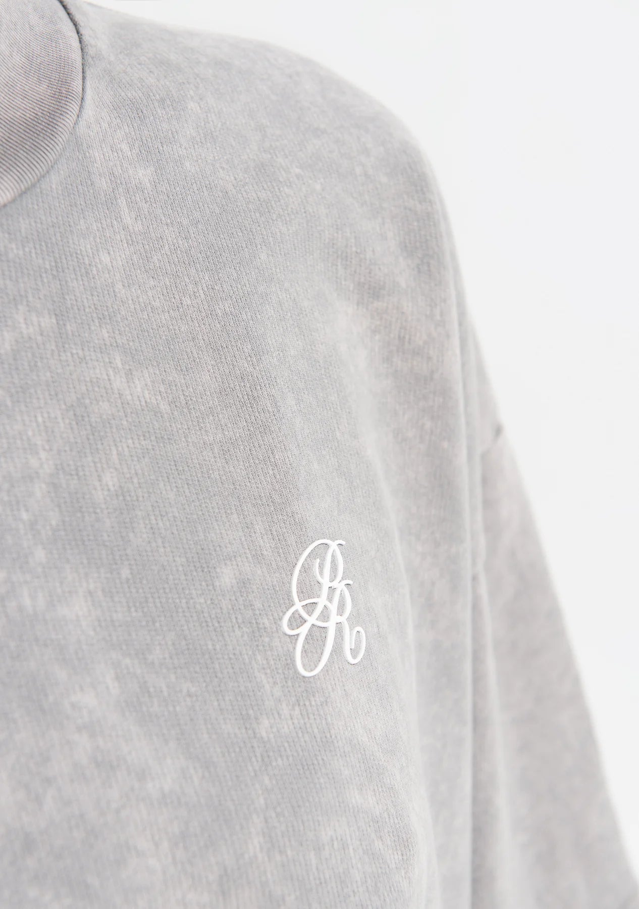 Pure Knockout grey crop top PUR19491