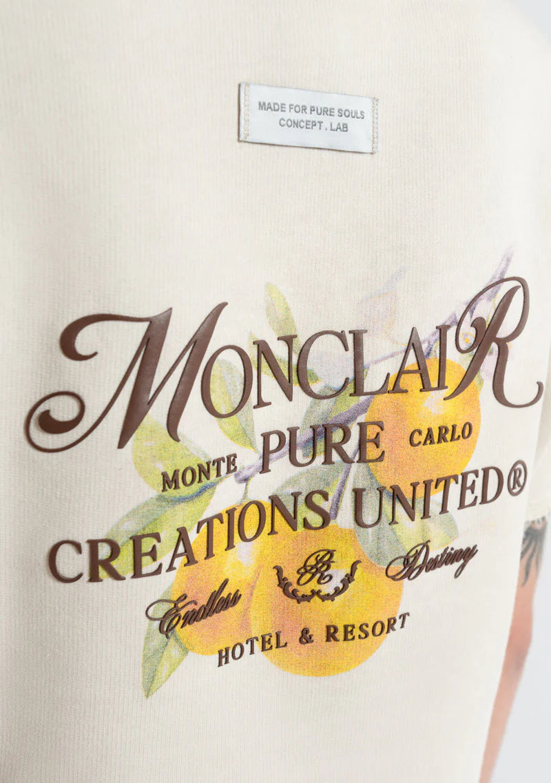 Pure Monclair taupe Crop top PUR19786