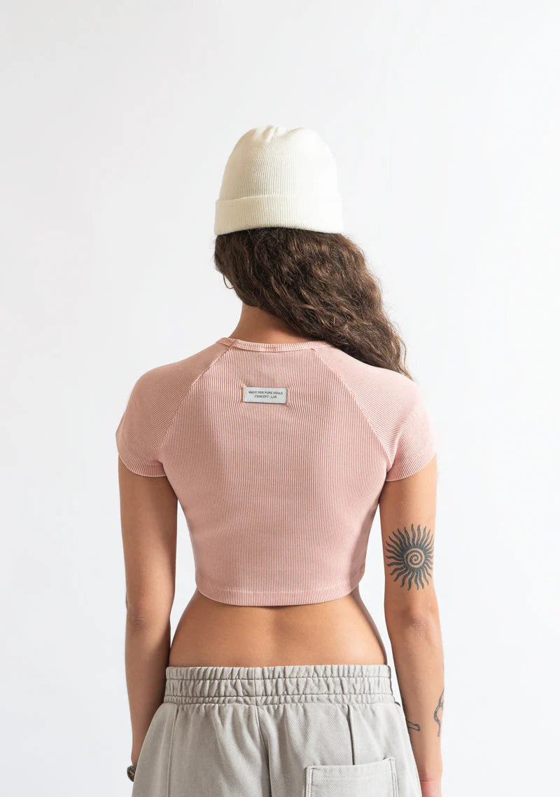 Pure Monclair pink Crop top PUR19789