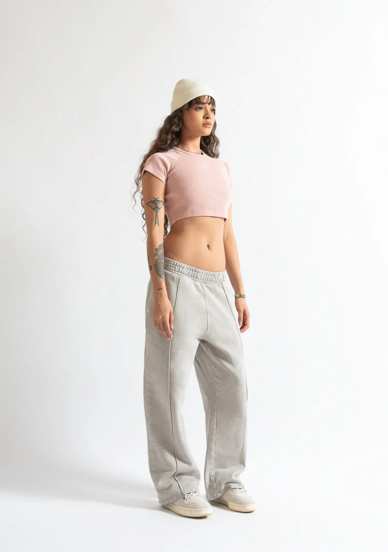 Pure Monclair pink Crop top PUR19789