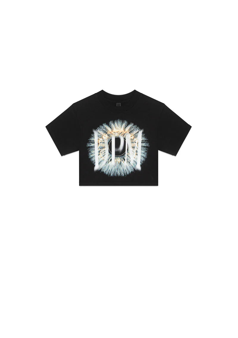 Pure Dopamine black eye crop top PUR19853