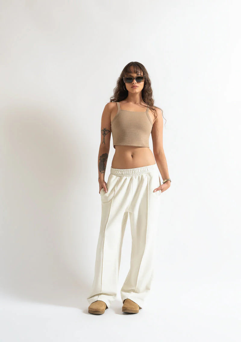 Pure Monclair brown crop top PUR20288