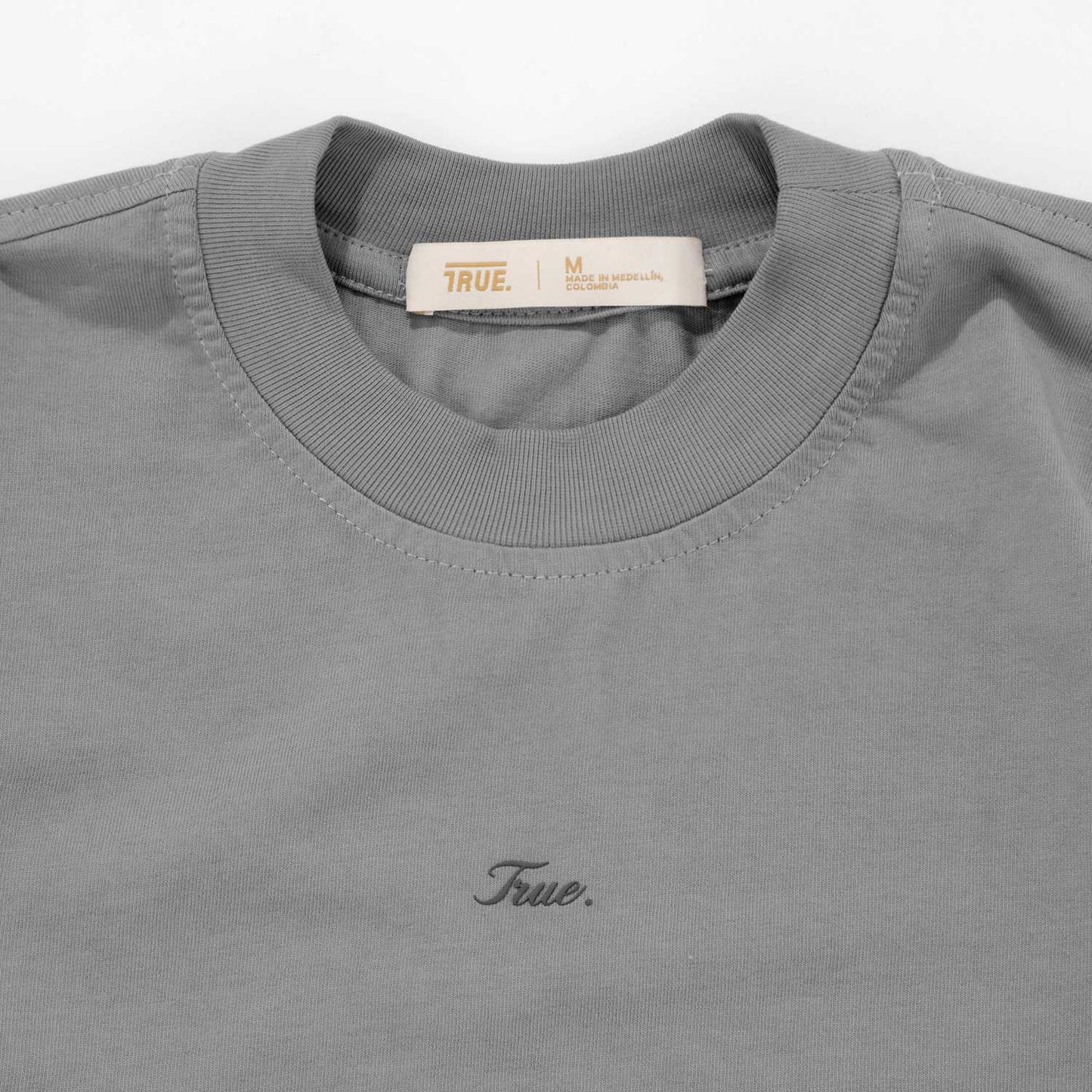 True Signature Crop Top - Gray