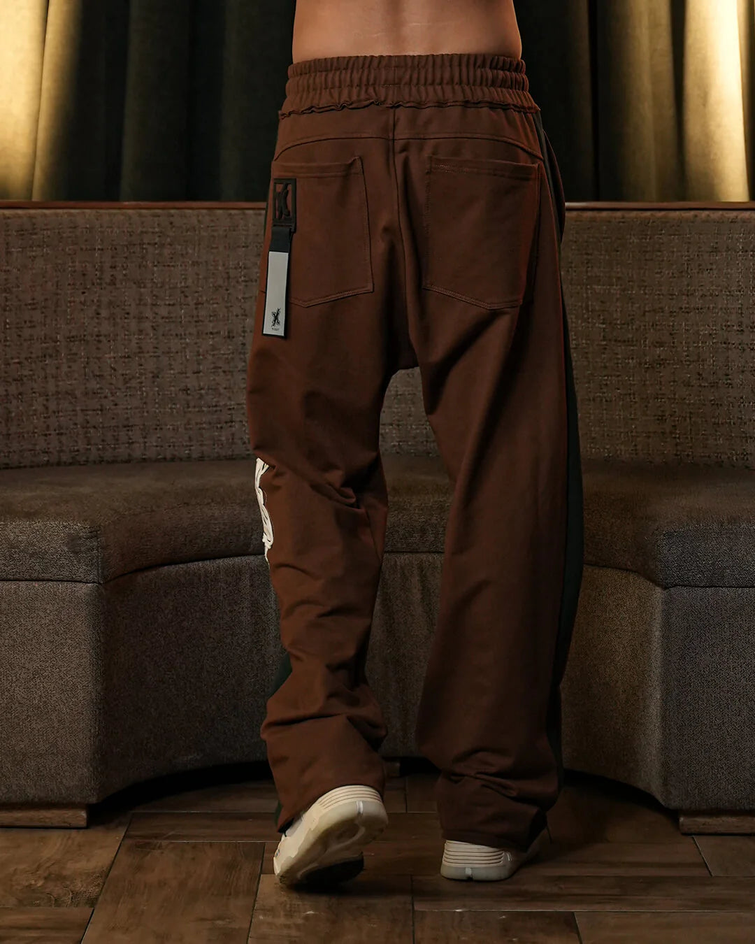 Y/Out VINTAGE pant brown