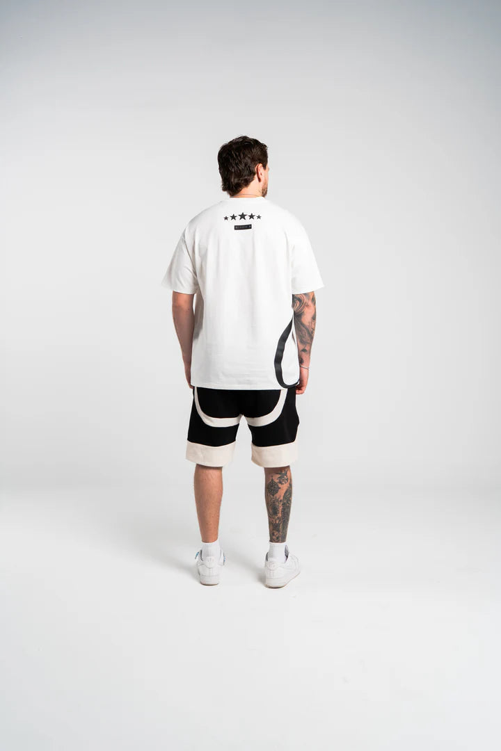 Aurum white star t-shirt