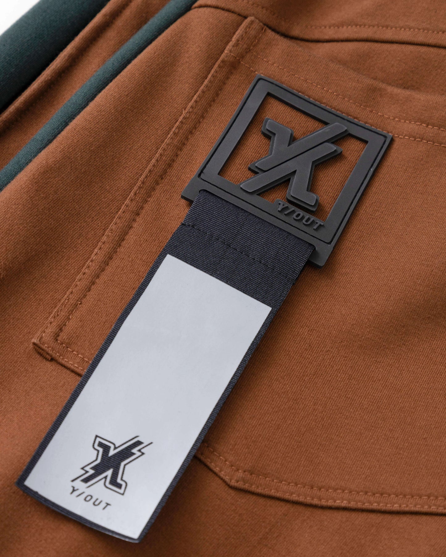 Y/Out VINTAGE pant brown