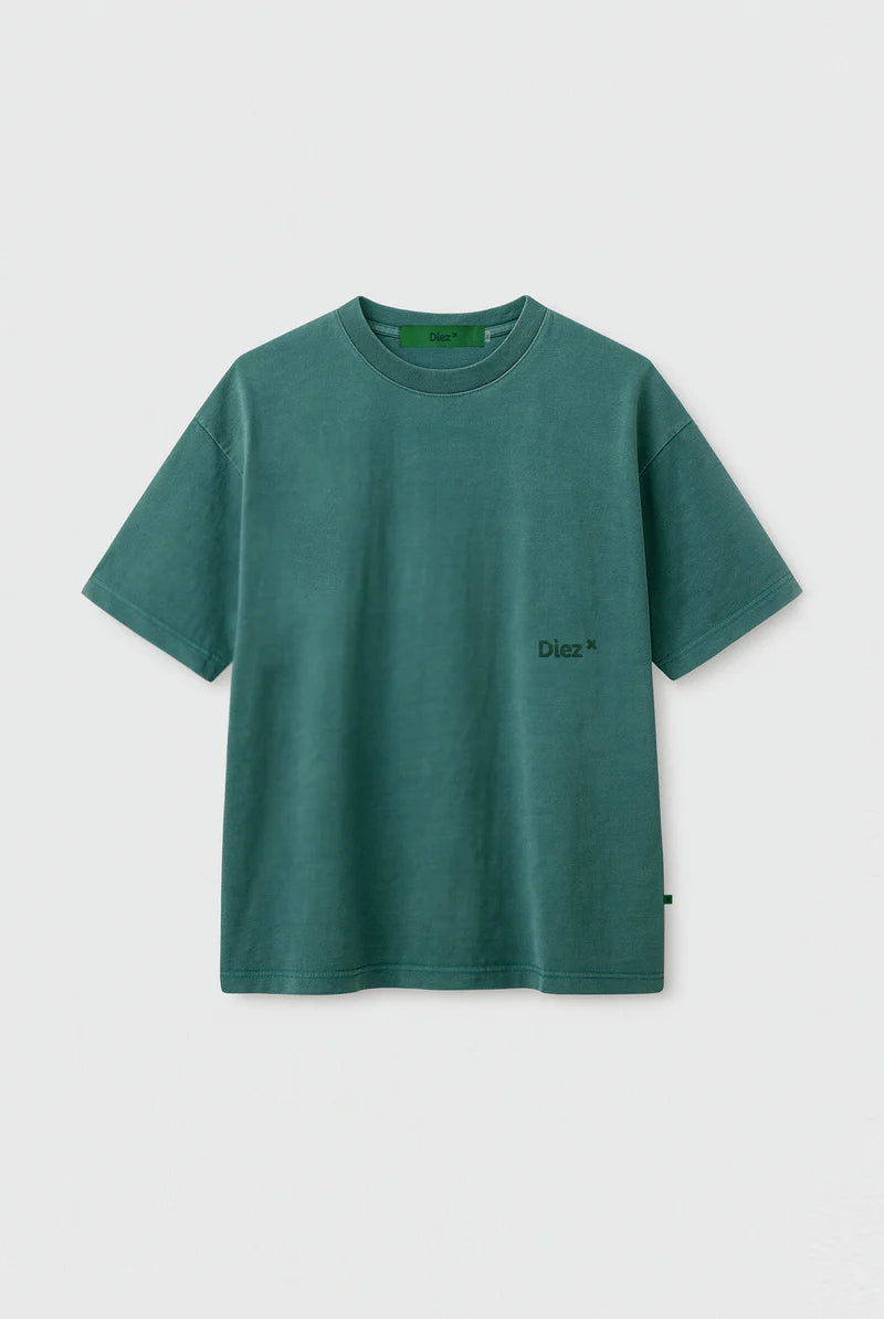 Diez Camiseta Overdye – Verde