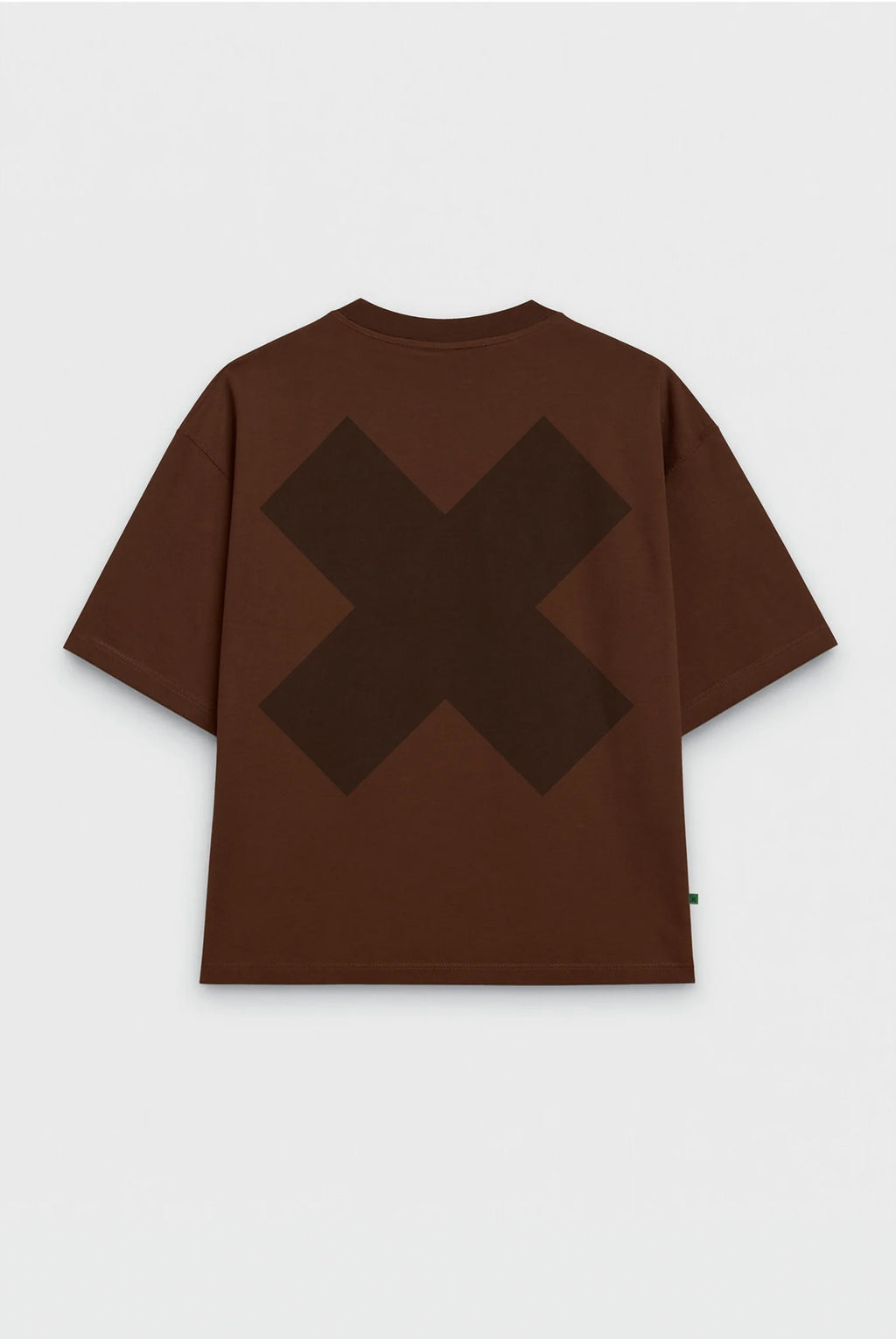 Diez Camiseta Boxy Fit Oversized X Chocolate
