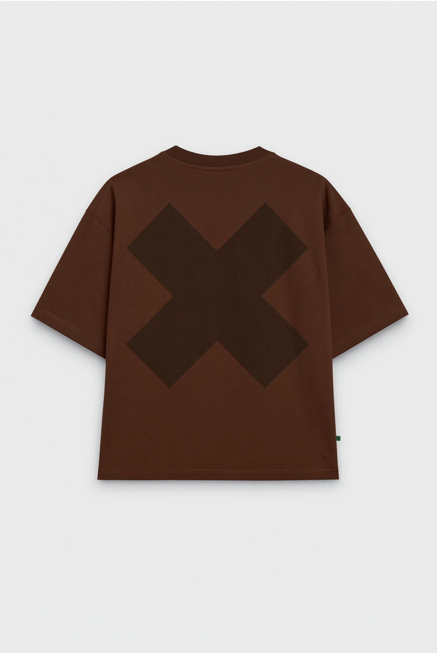 Diez Camiseta Boxy Fit Oversized X Chocolate