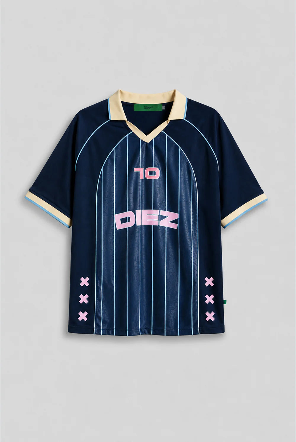 Diez Camiseta Fútbol Azul