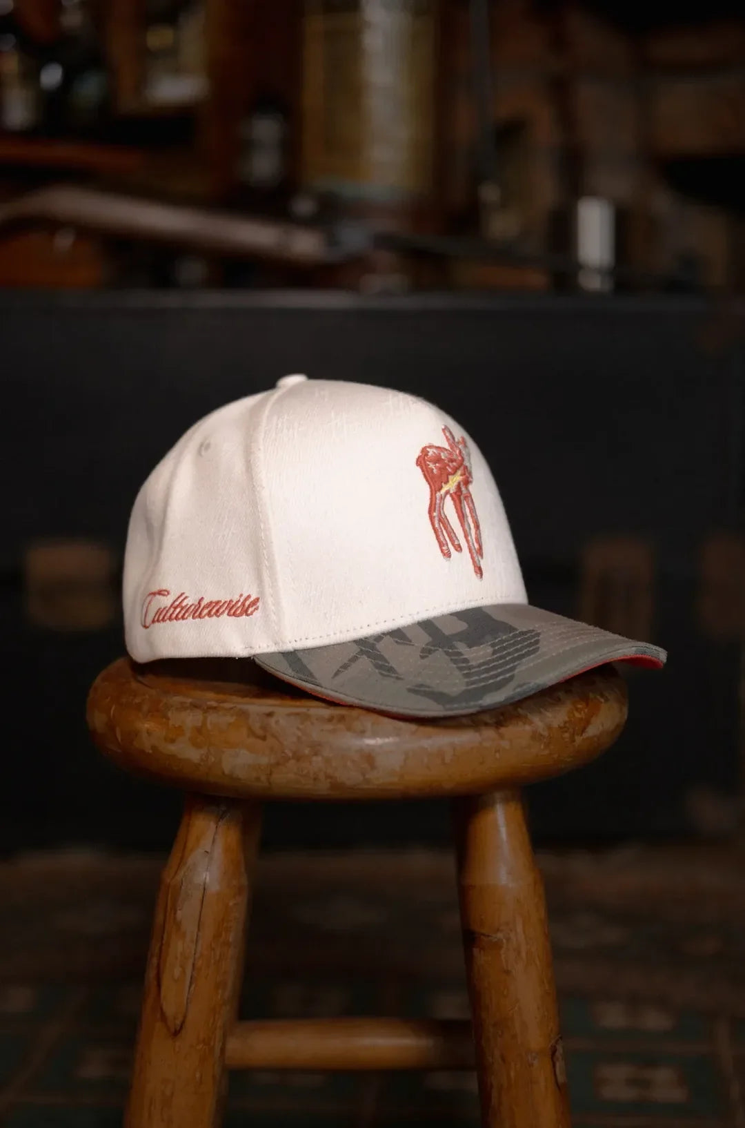 Culturewise Gorra Blanca Venado CWQ9-C03