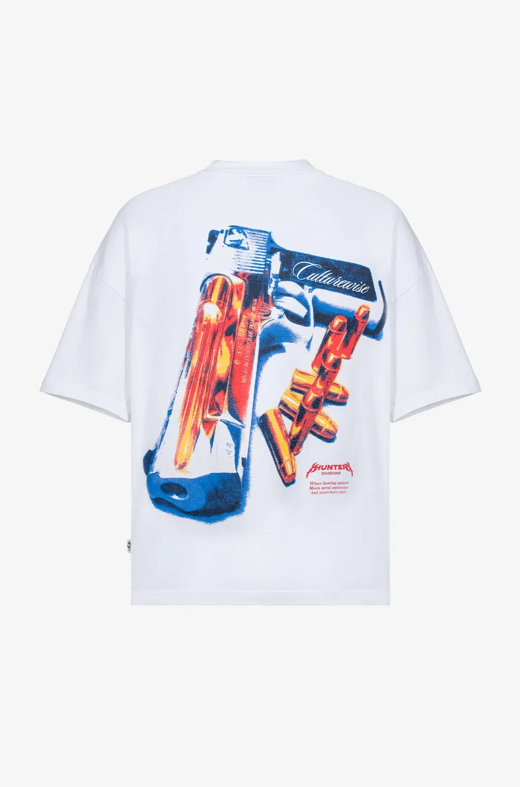 Culturewise Camiseta Blanca Gun CWQ9-OGUN