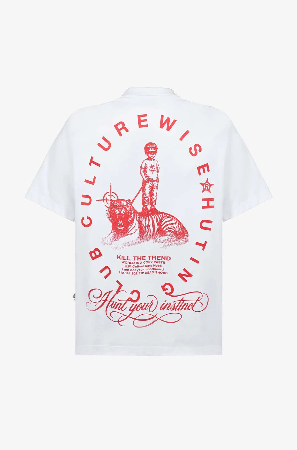 Culturewise Camiseta Blanca Kid CWQ9-RKID