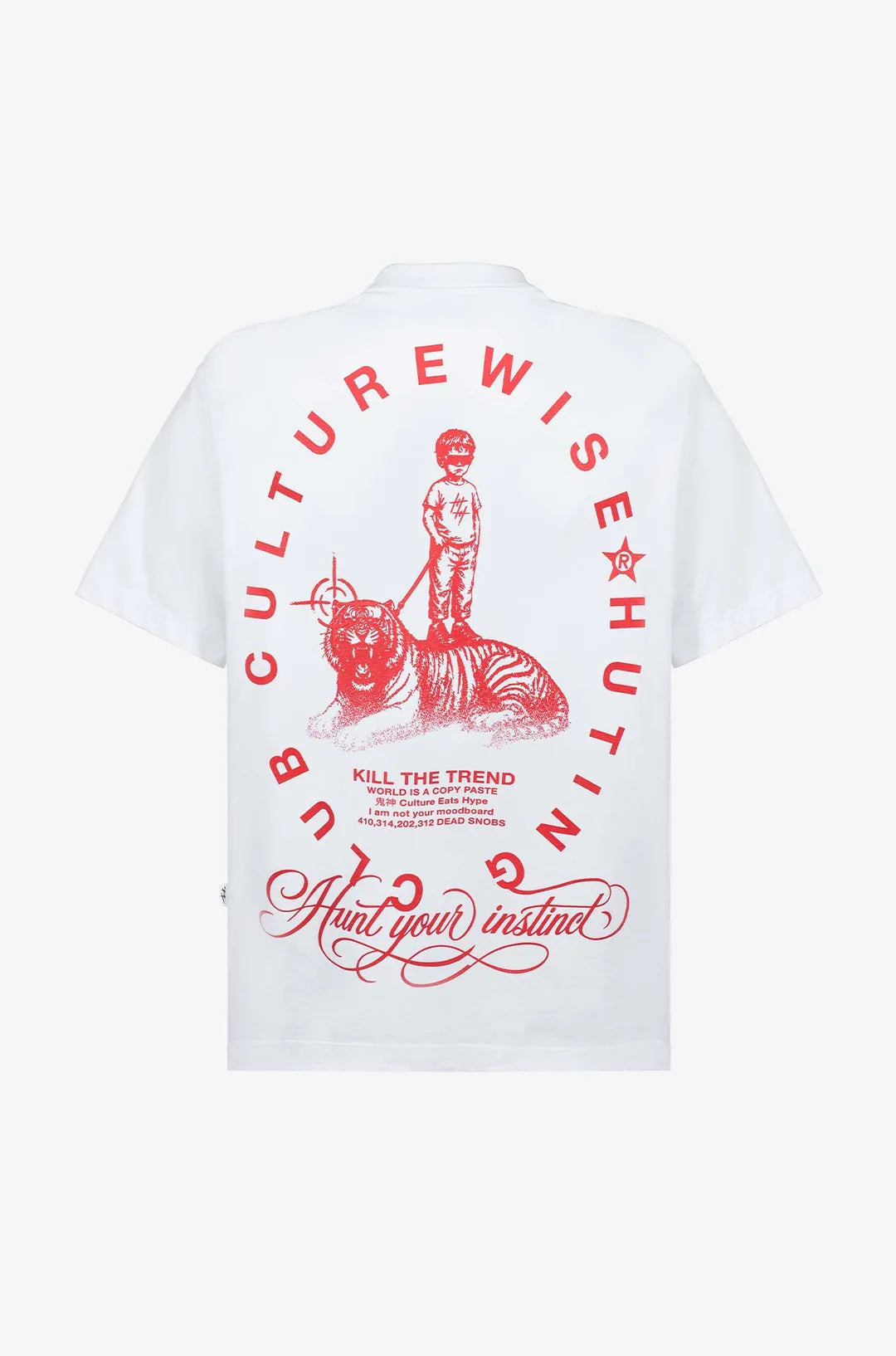 Culturewise Camiseta Blanca Kid CWQ9-RKID
