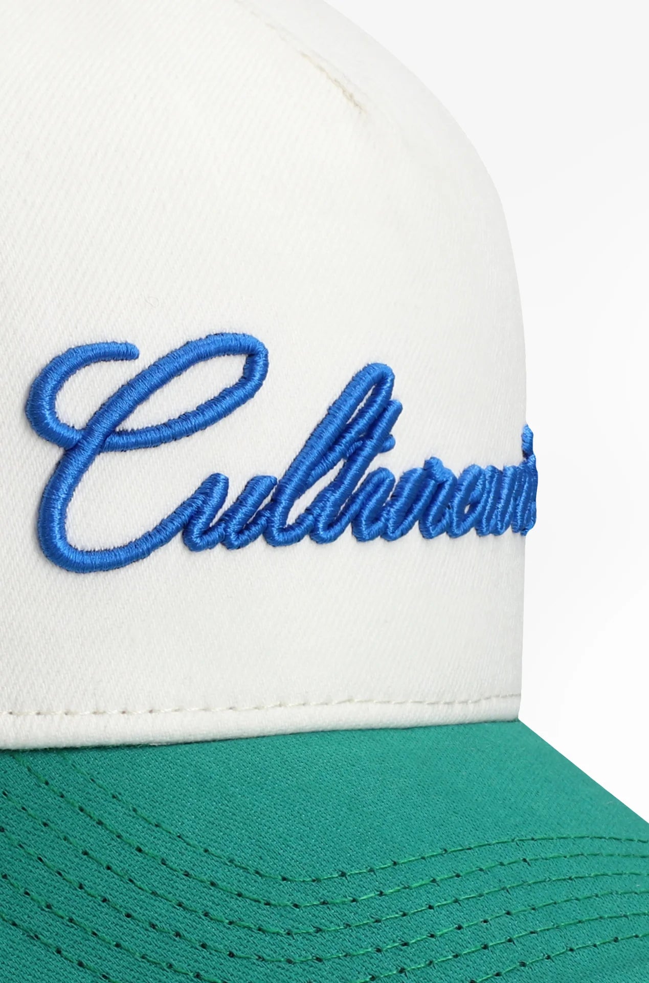 Money makers CWCAPQ1-BLV gorra blanco - verde