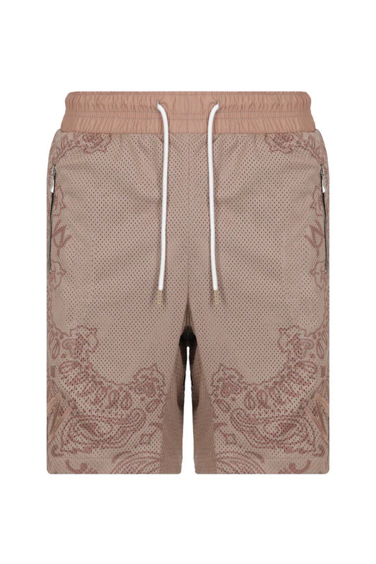 Aurum Nude Bandana Shorts