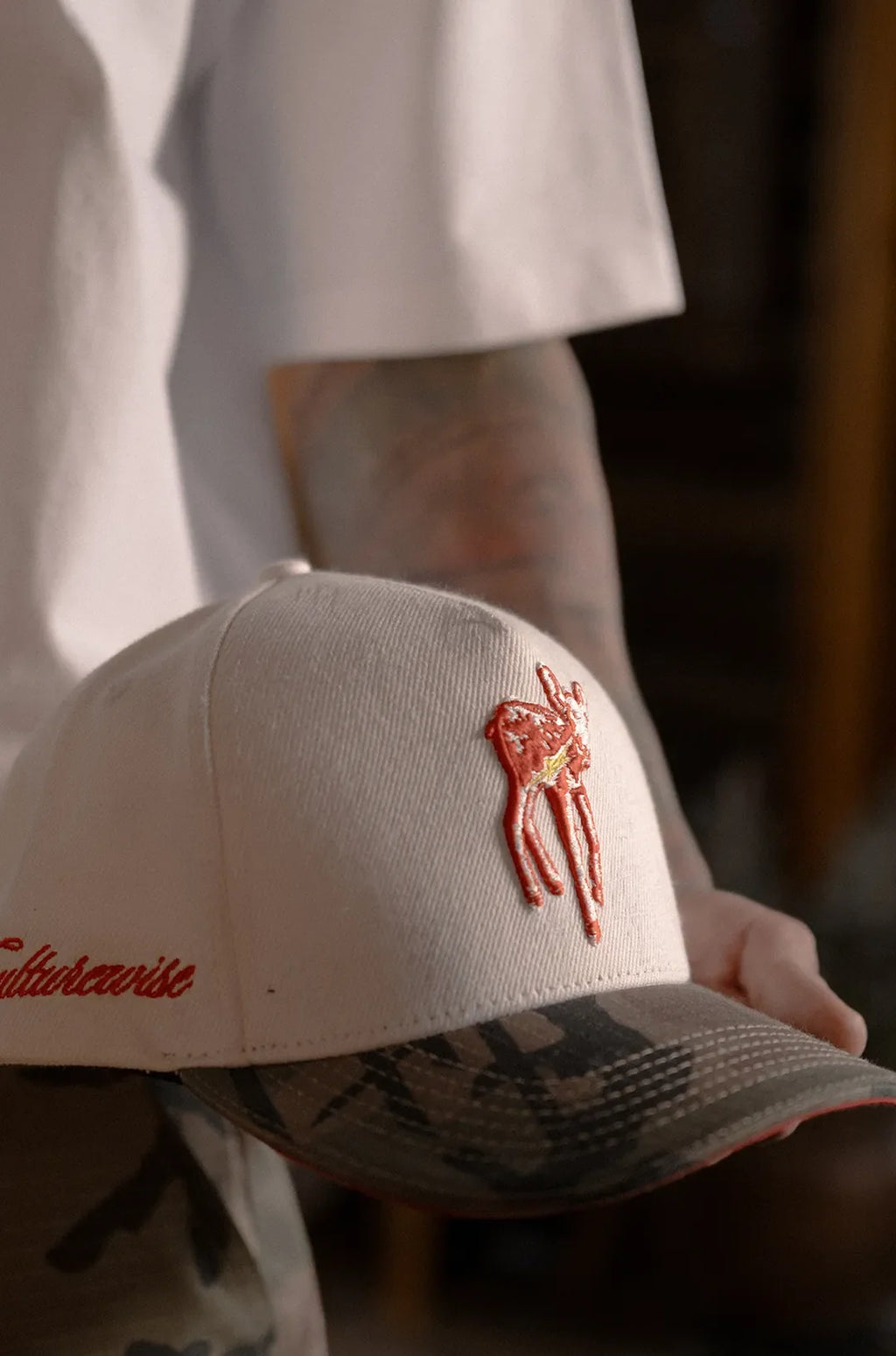 Culturewise Gorra Blanca Venado CWQ9-C03
