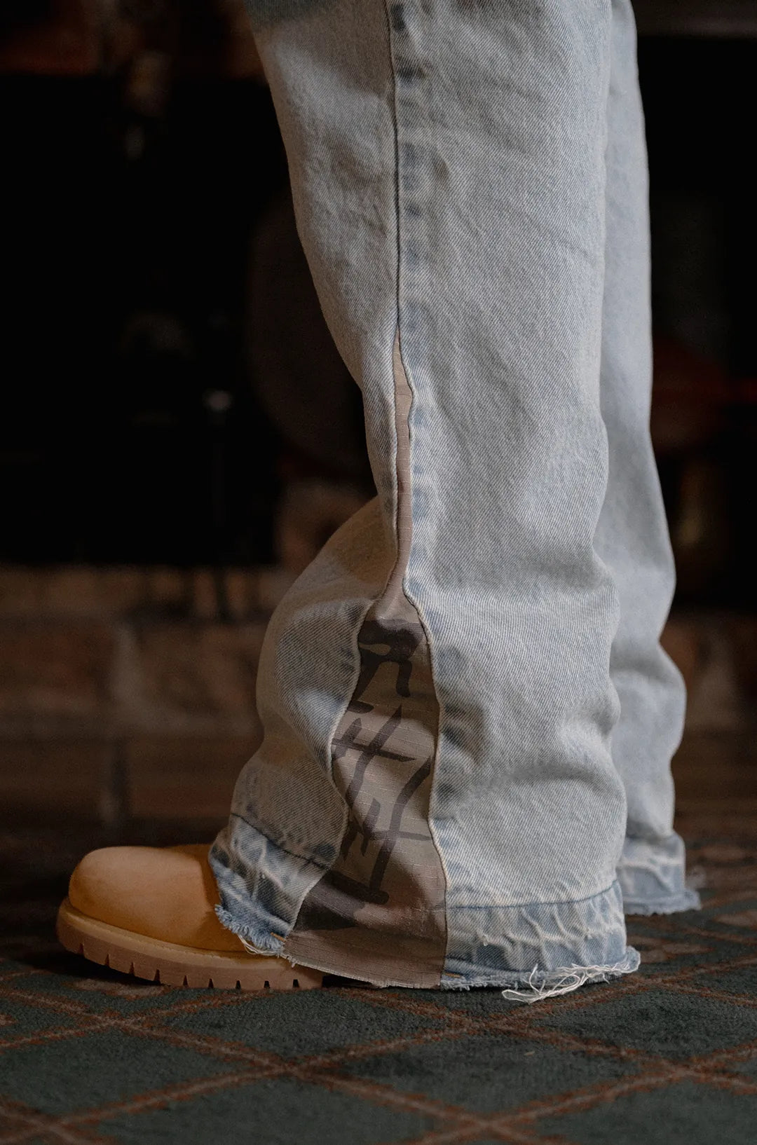 Culturewise Classic Flare Jean Hielo Camo CWQ9-FLAREC