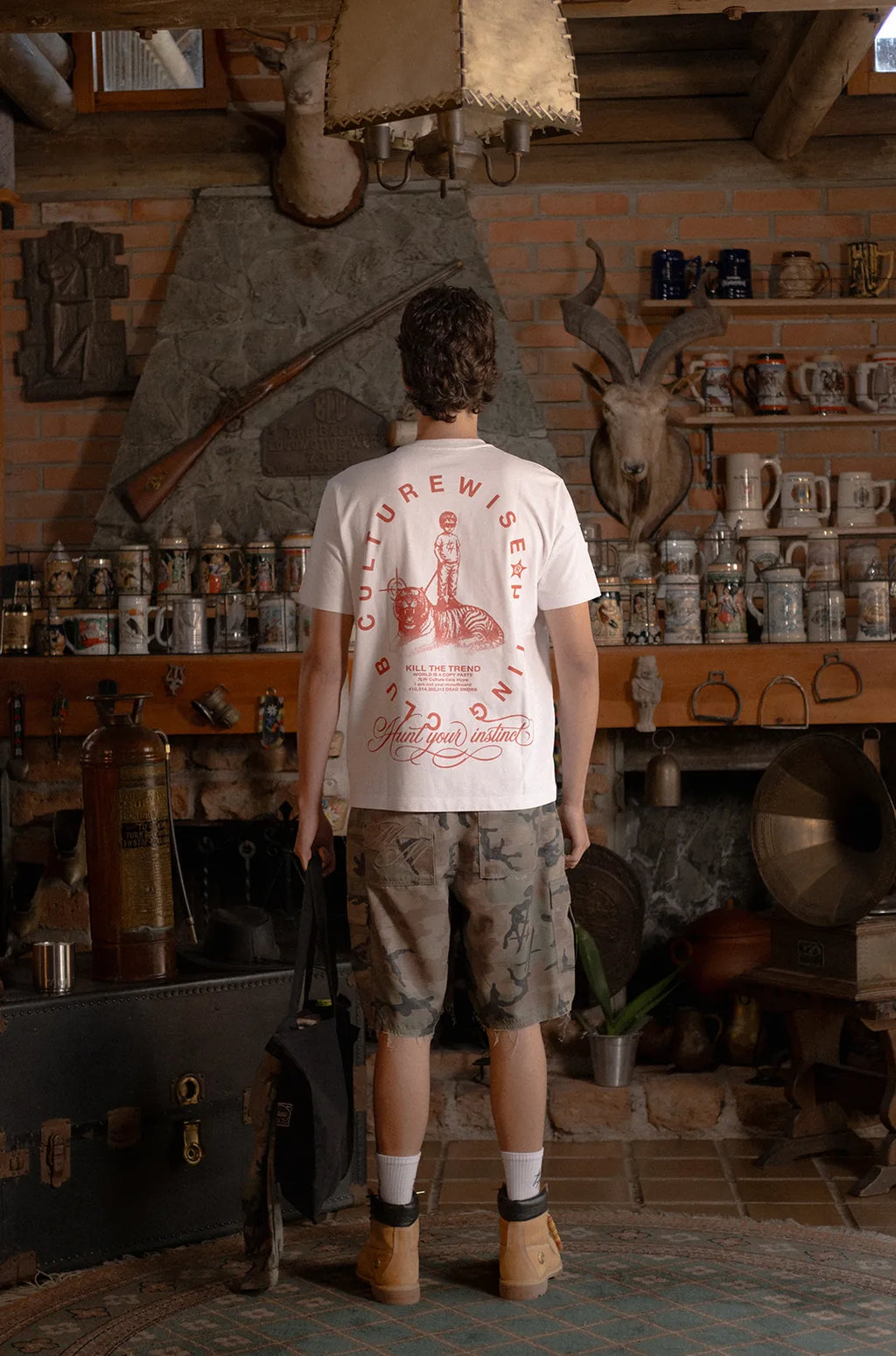 Culturewise Camiseta Blanca Kid CWQ9-RKID