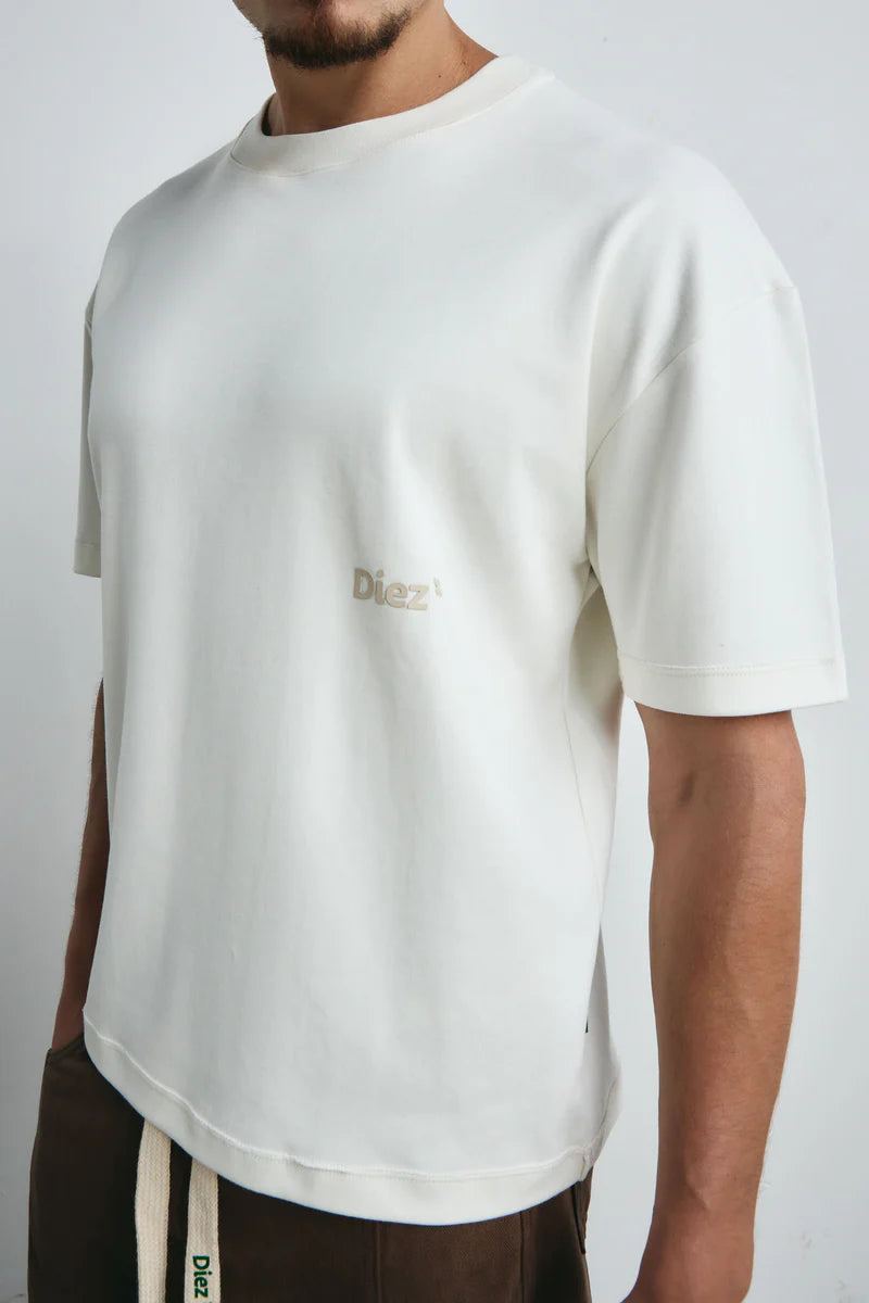 Diez Camiseta Básica Cruda