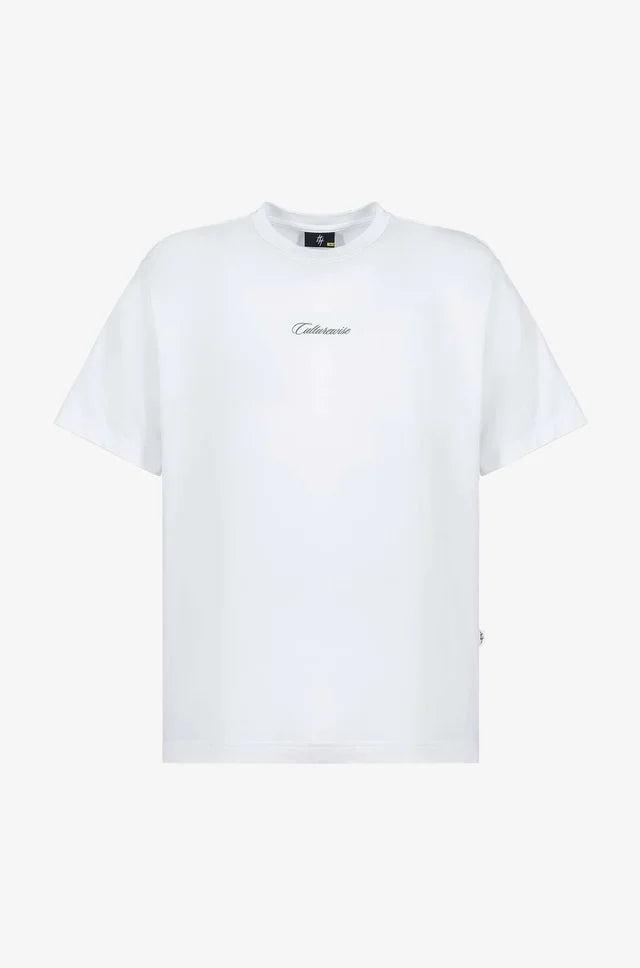 Culturewise Camiseta Blanca Logo Camo CWQ9-RCAMO