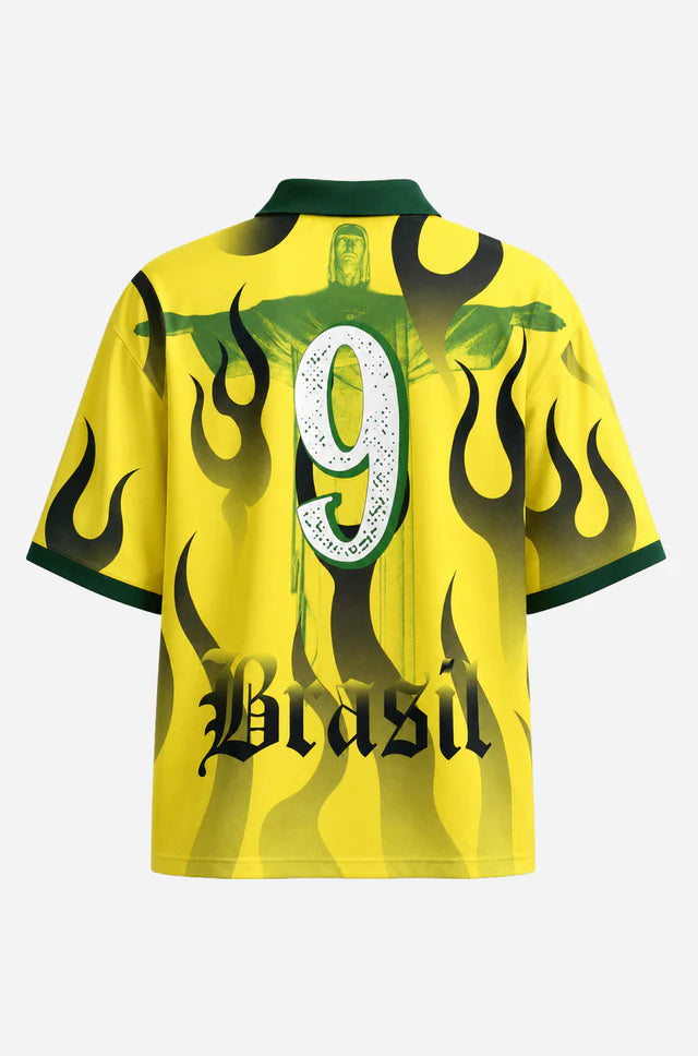 Culturewise Camiseta Polo Brasil CW-POLO-BRA