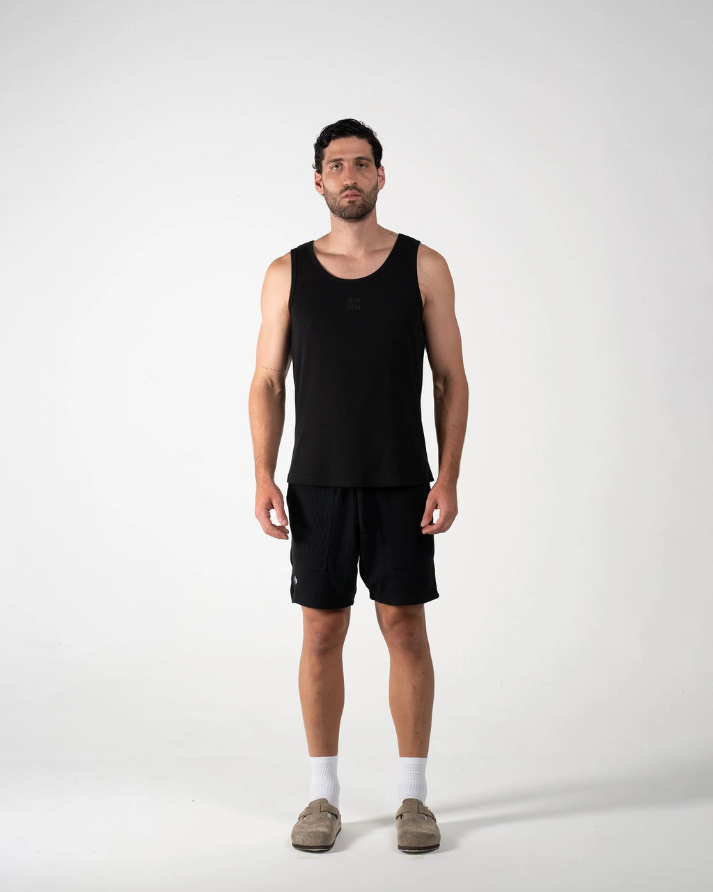 Birmano b black tank top 2