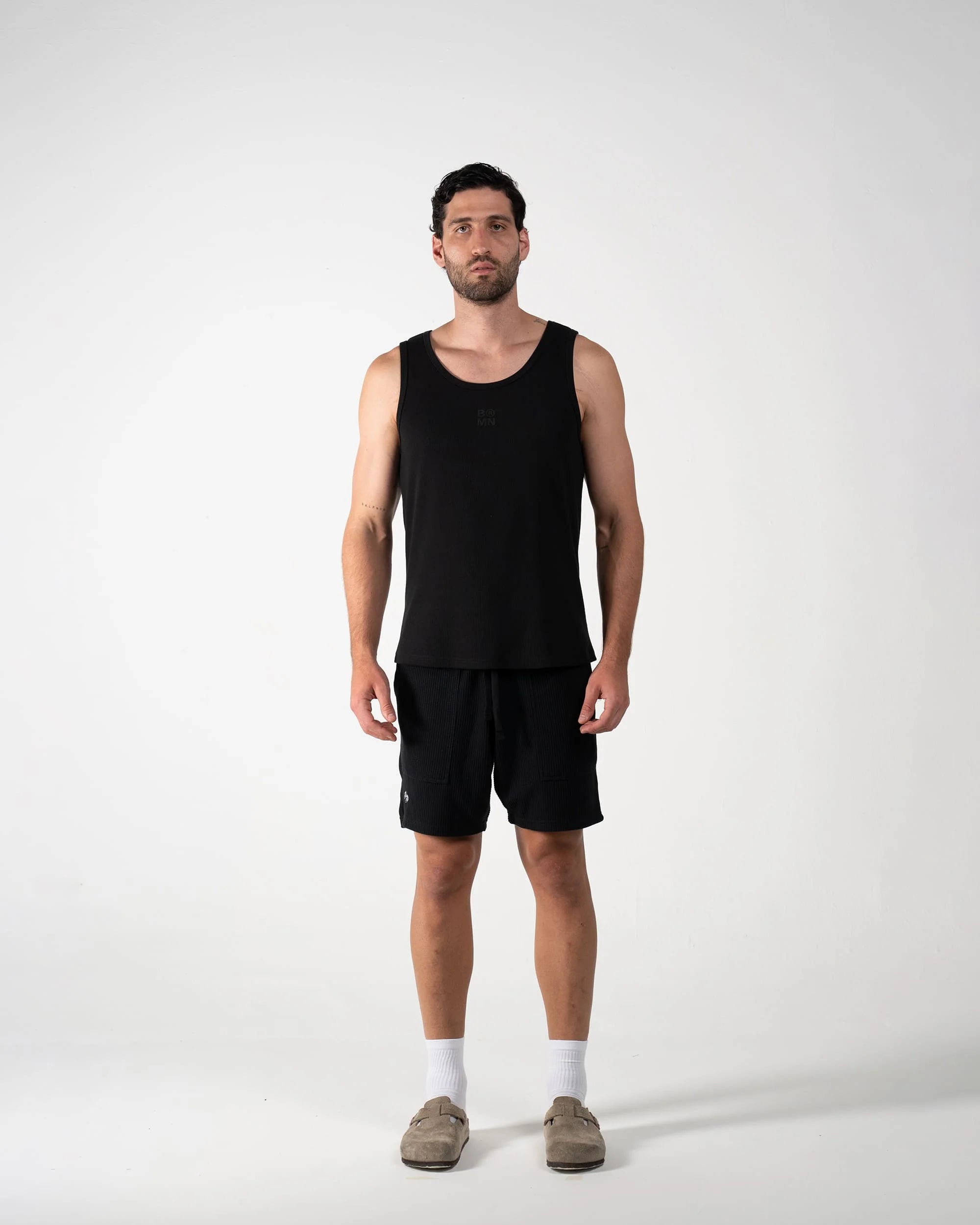 Birmano b black tank top 2