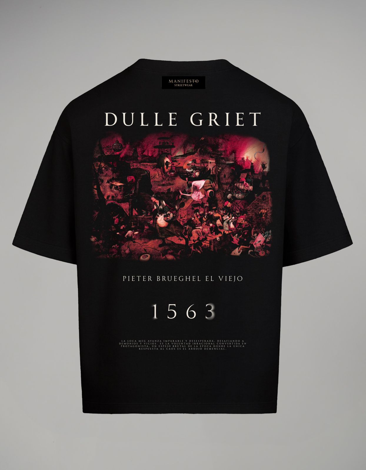 Manifesto Camiseta oversize dullet griet