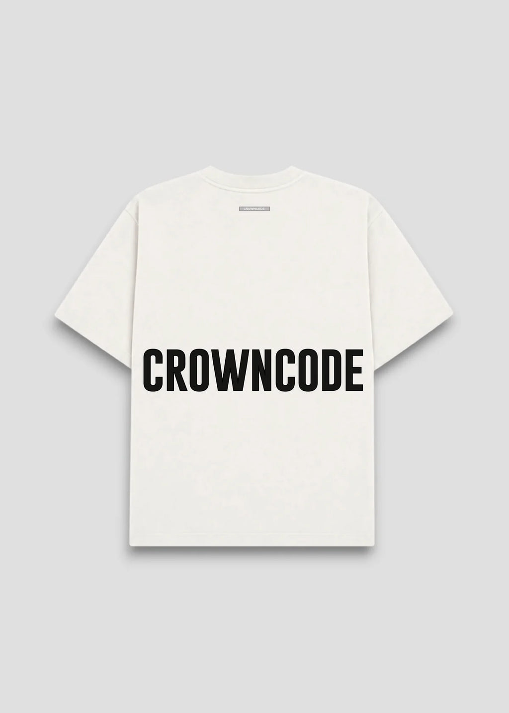 Crowncode Camiseta Icon - Off White