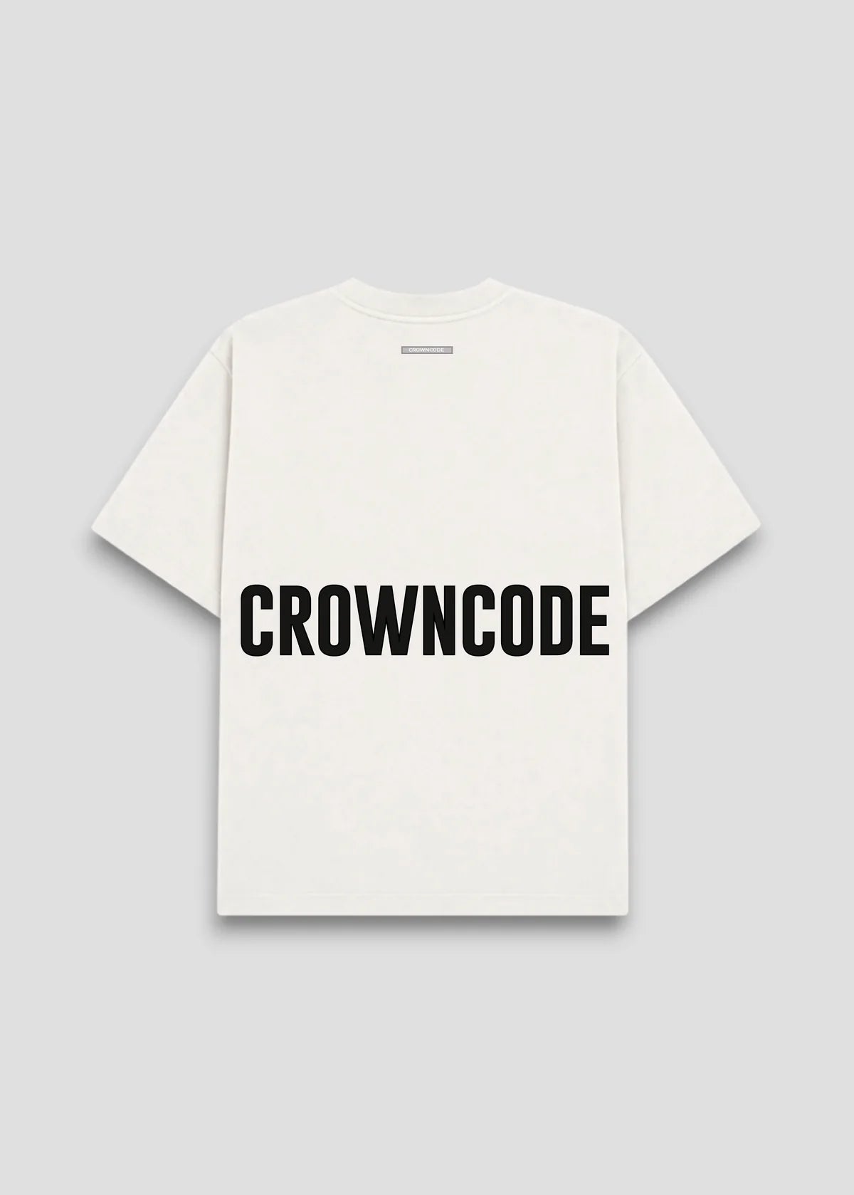 Crowncode Camiseta Icon - Off White