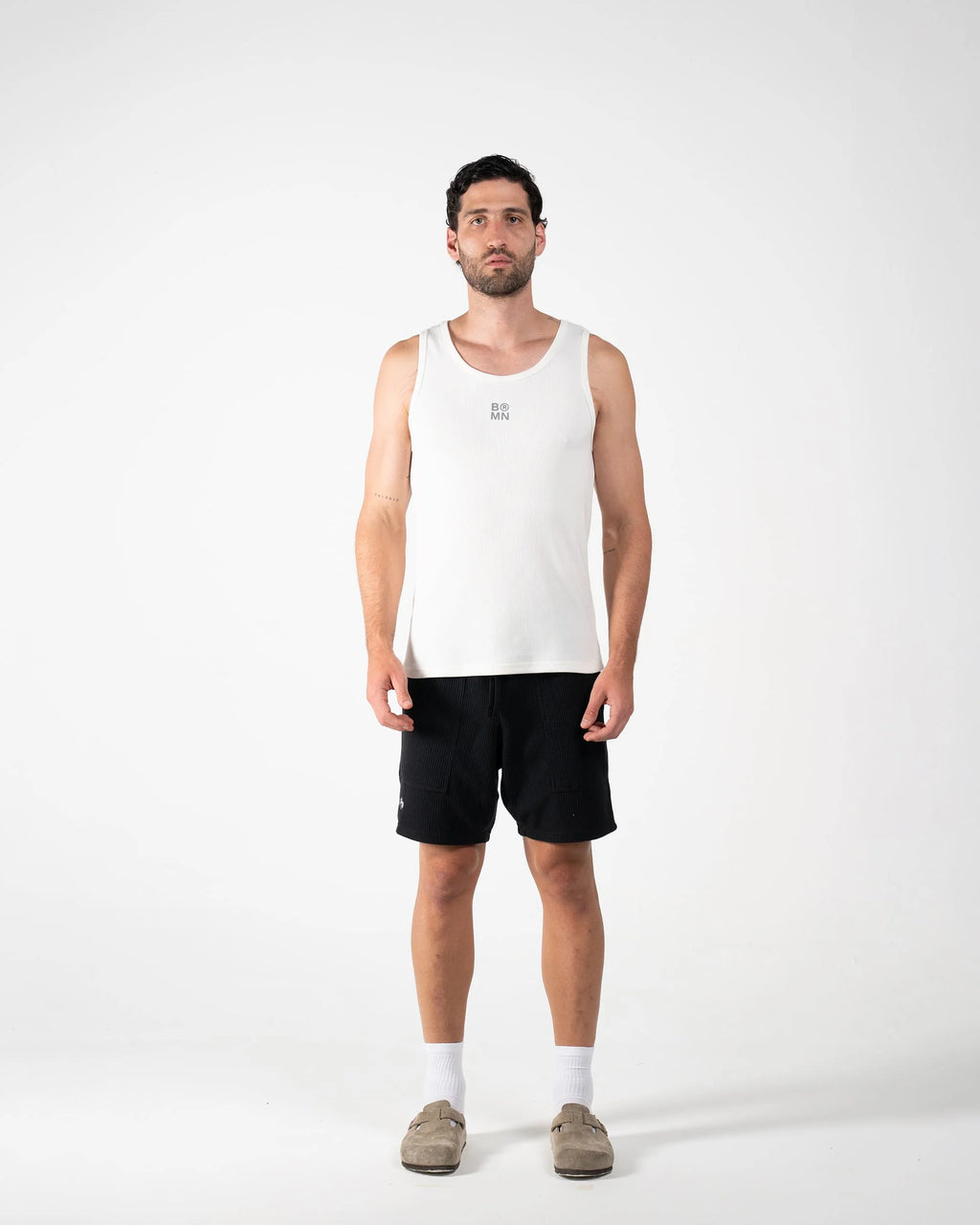 Birmano b ivory tank top 2