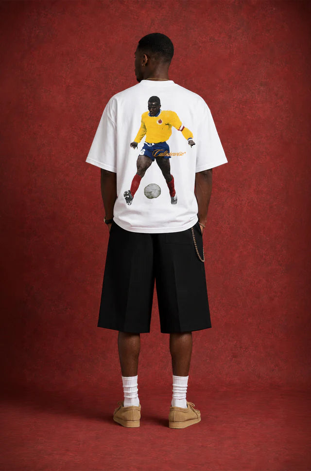 Culturewise Camiseta Blanca Mundial "El Tino" CW-TINO