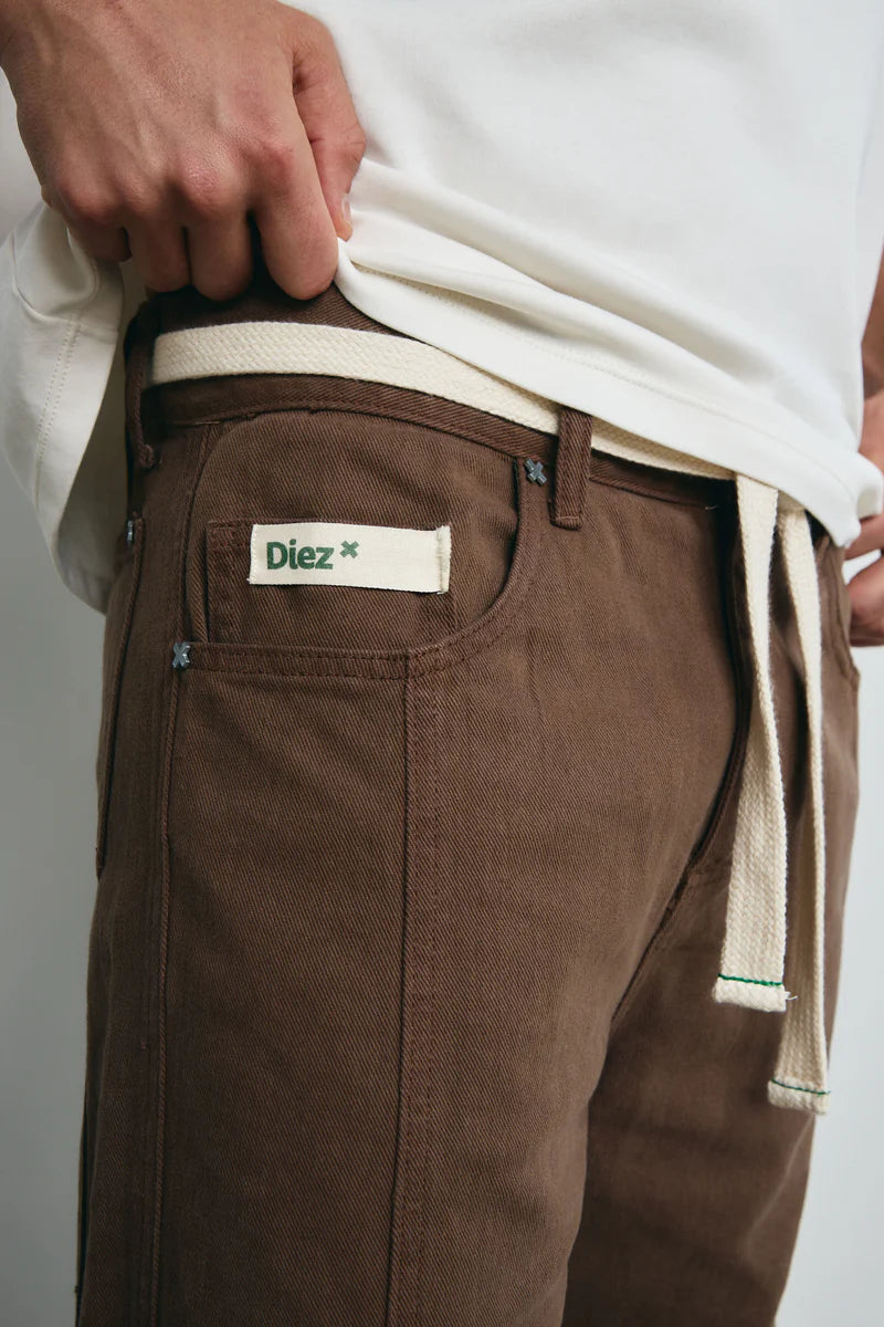 Diez Pantalón Chocolate