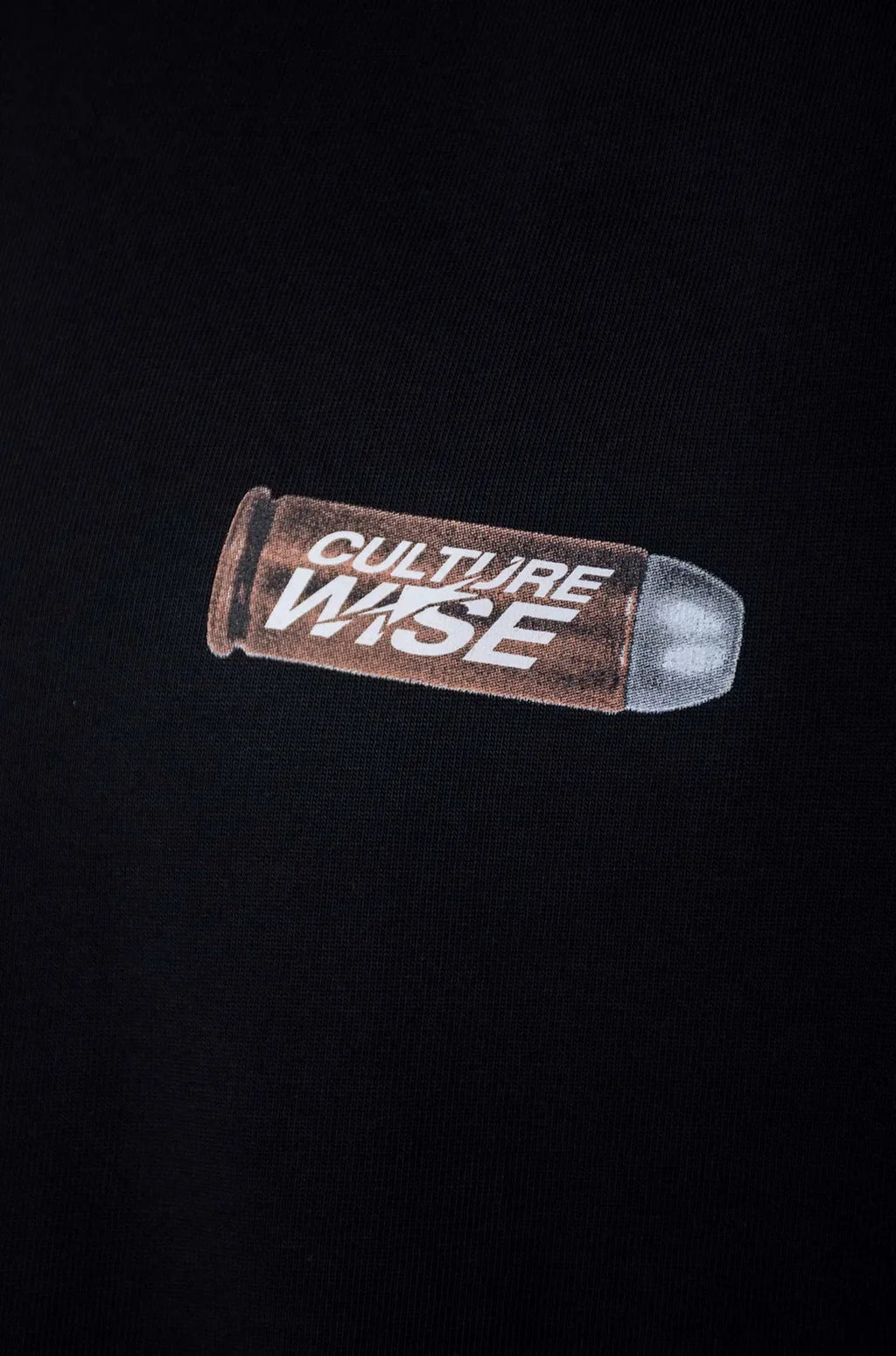 Culturewise Camiseta Negra Bala CWQ9-OBAL