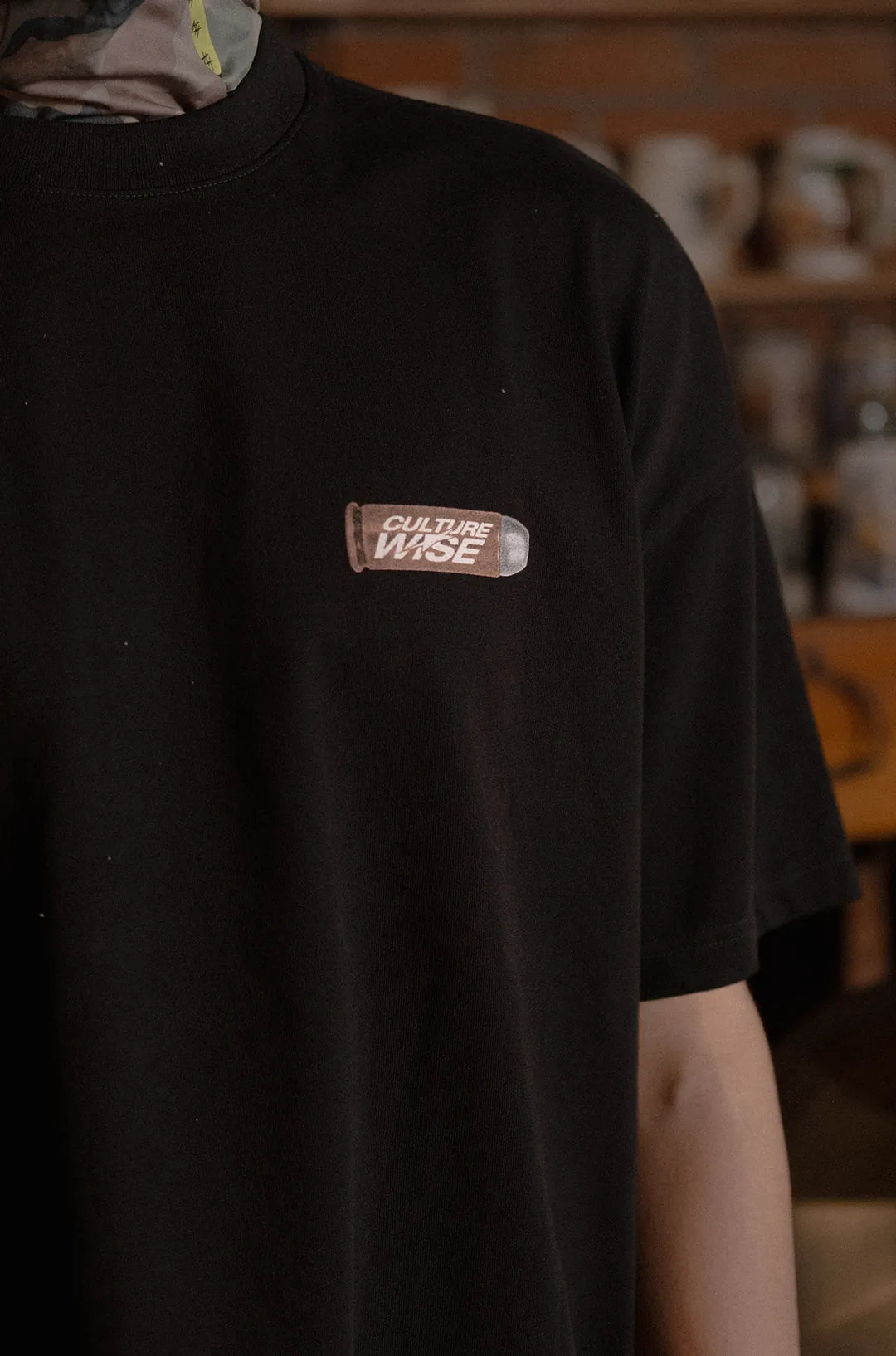 Culturewise Camiseta Negra Bala CWQ9-OBAL