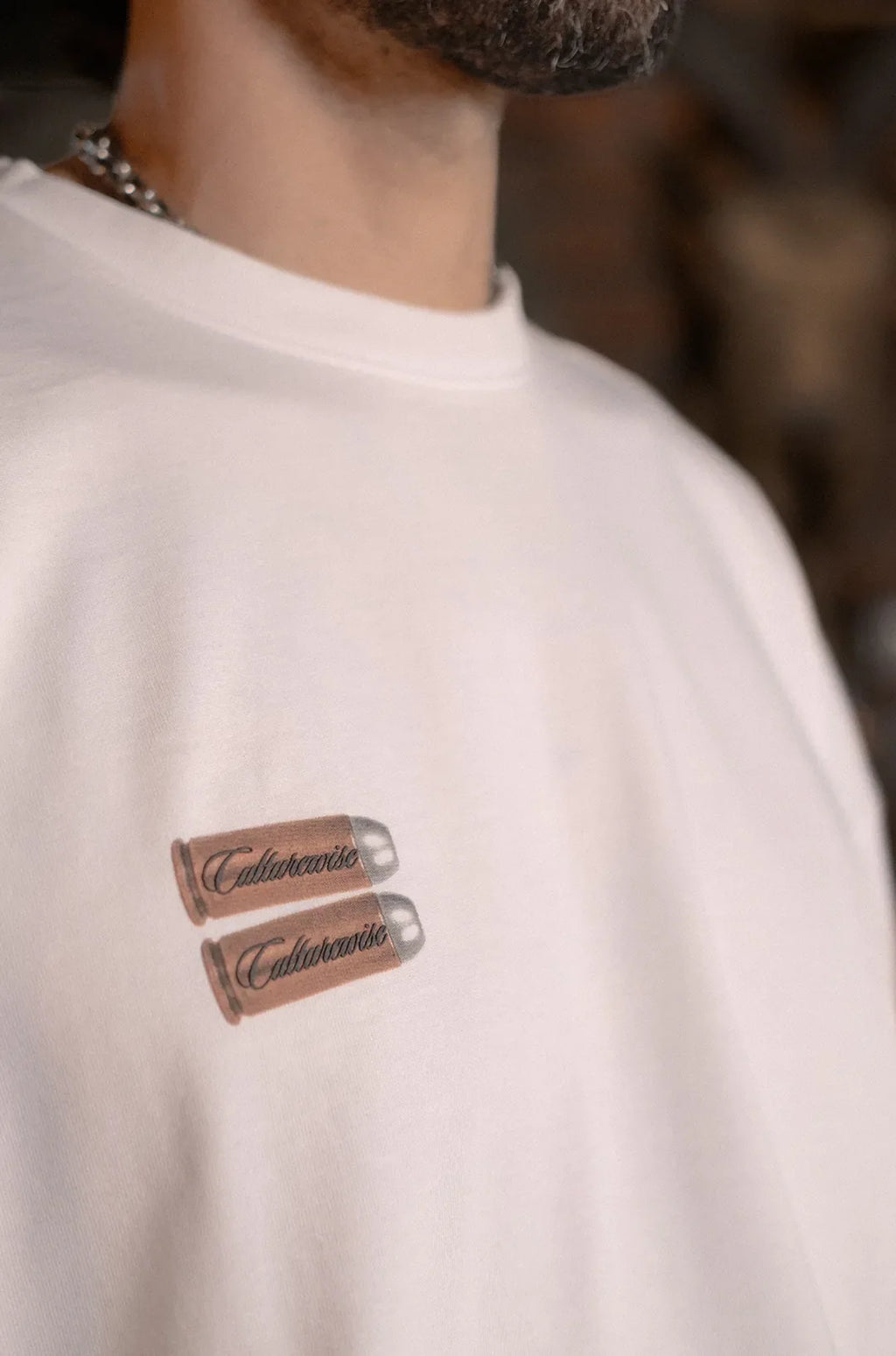 Culturewise Camiseta Blanca Gun CWQ9-OGUN
