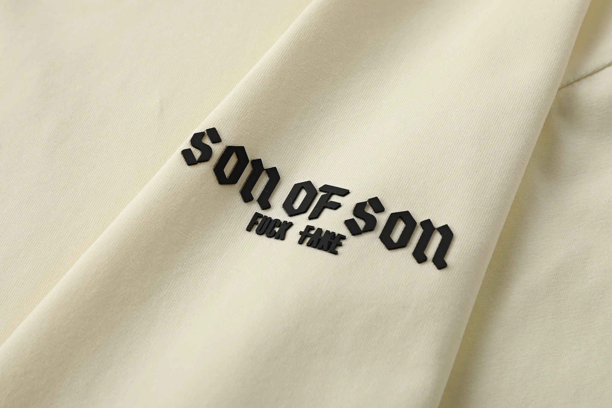 Son of son Regular fit cream sofs classic TSH003