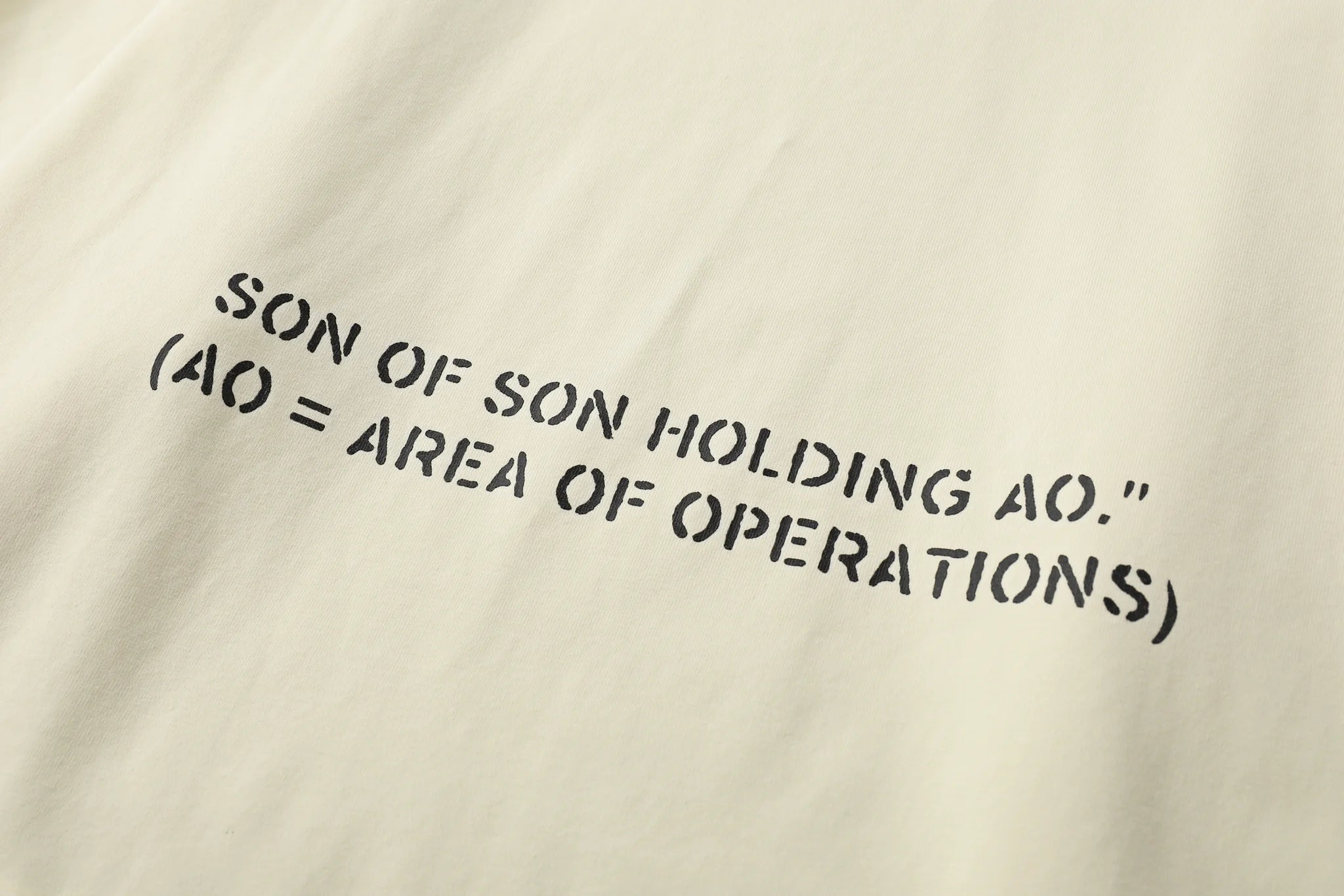 Son of son Regular fit cream sofs classic TSH003