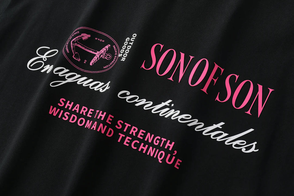 Son of son Crew Neck Oversize T-Shirt OVE04