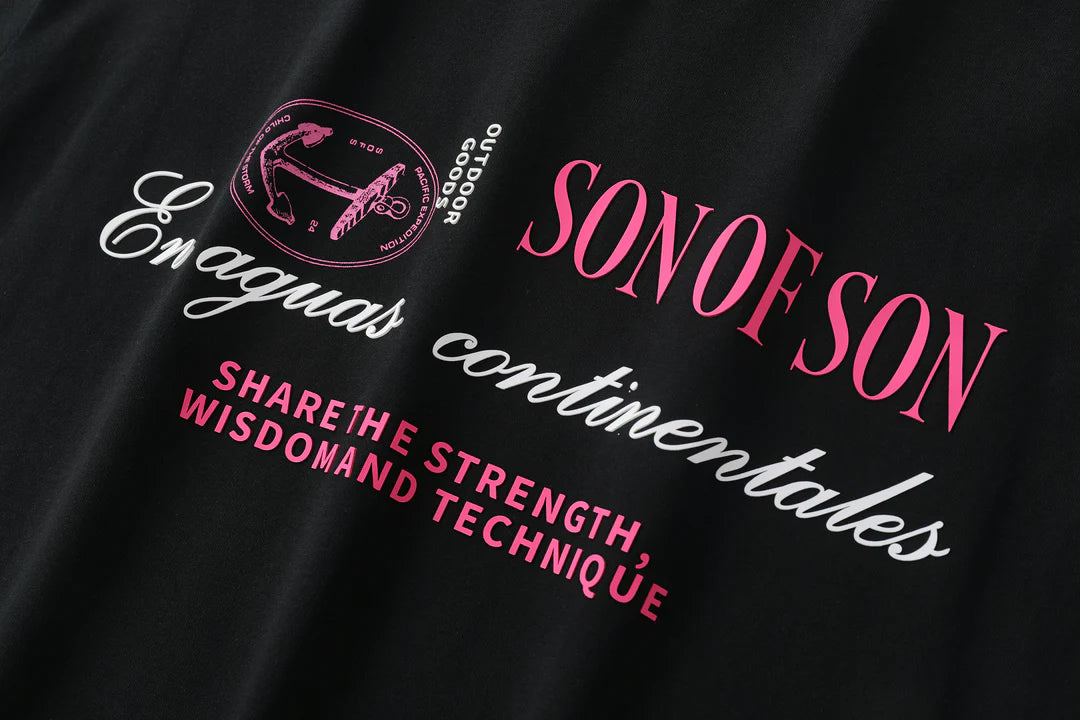 Son of son Crew Neck Oversize T-Shirt OVE04