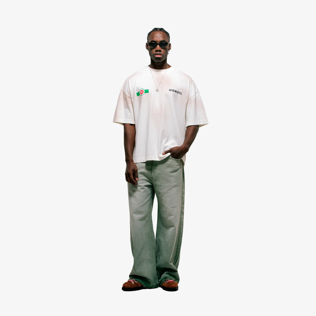 Monoic Camiseta Boxy Fit Martini - Blanco Hueso