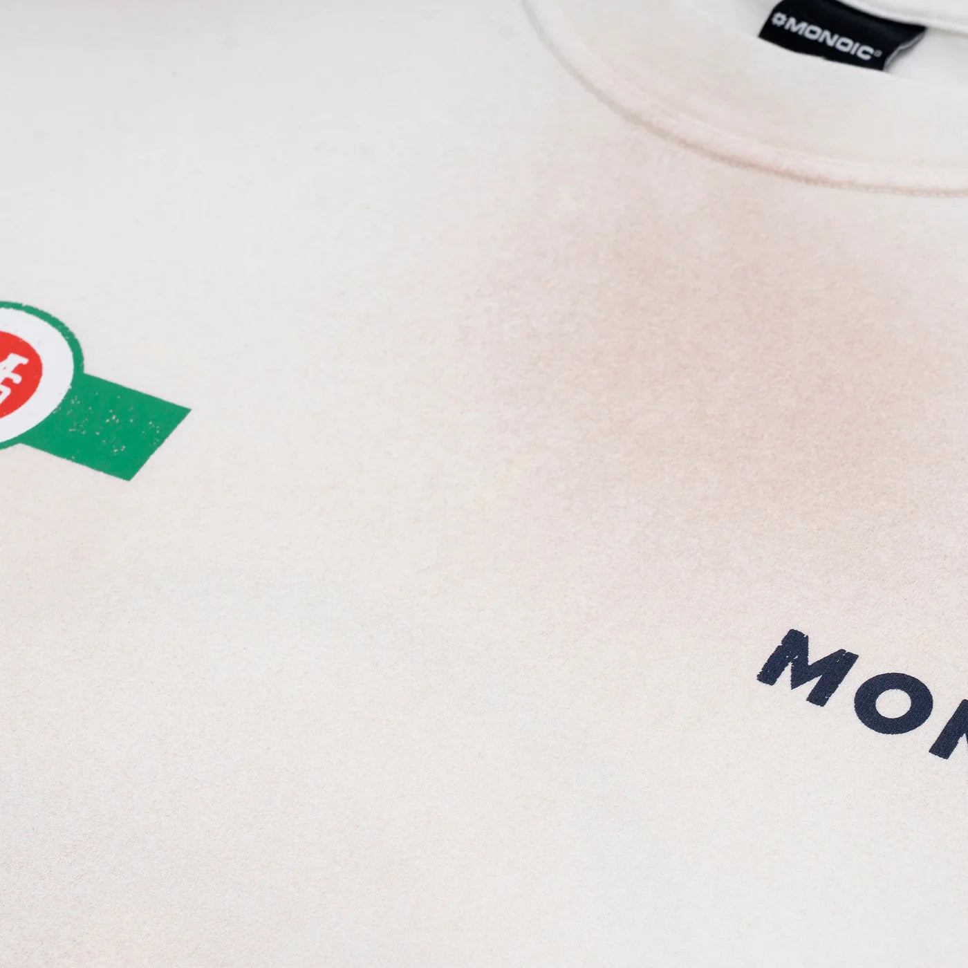 Monoic Camiseta Boxy Fit Martini - Blanco Hueso