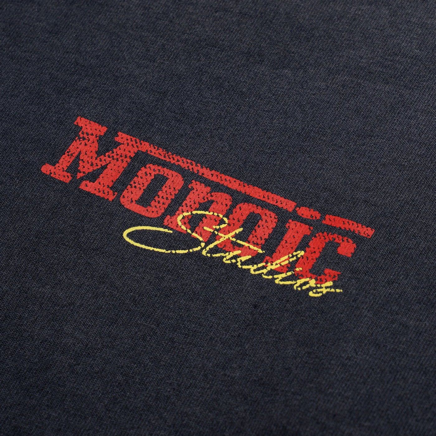 Monoic Camiseta Oversized Fit Monza - Negro Desgastado