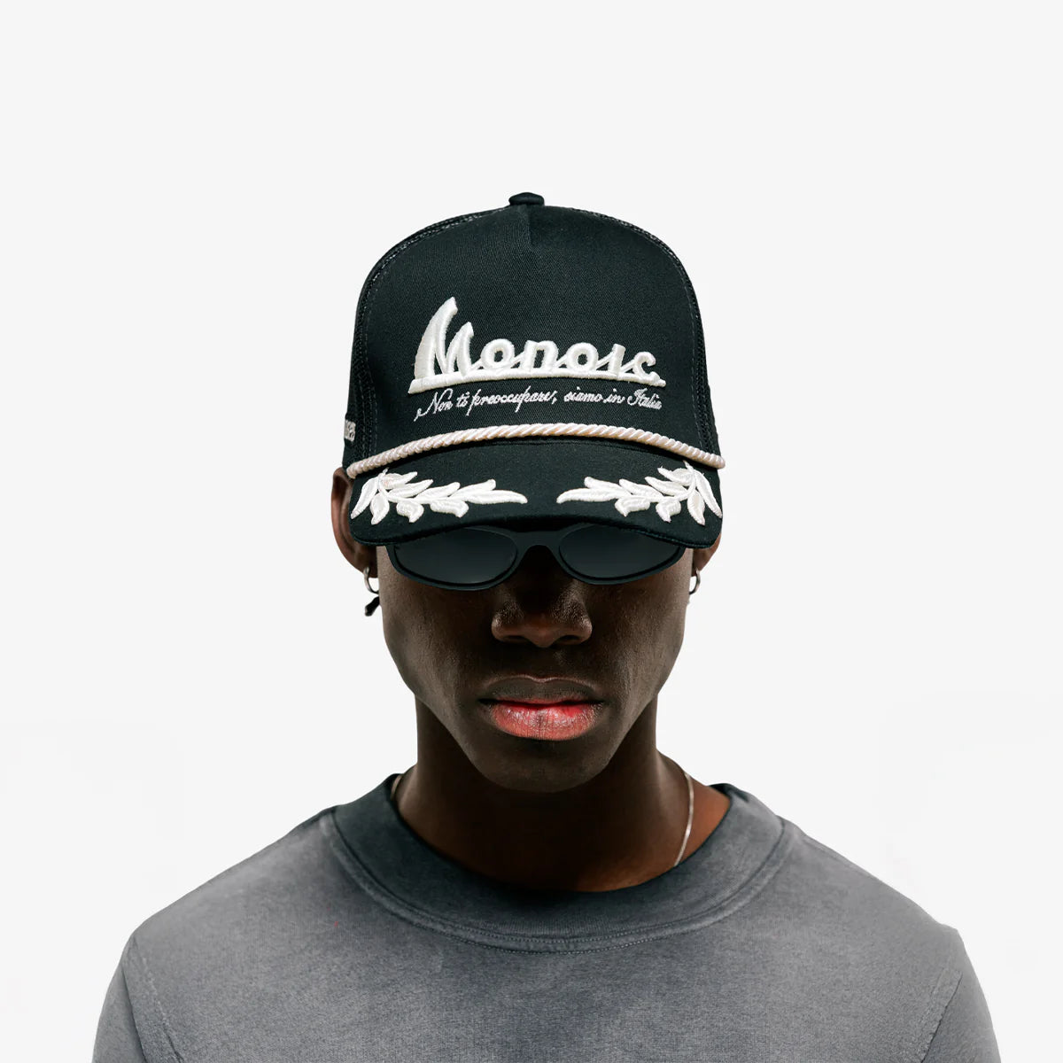 Monoic Gorra Vespa - Negro Oscuro