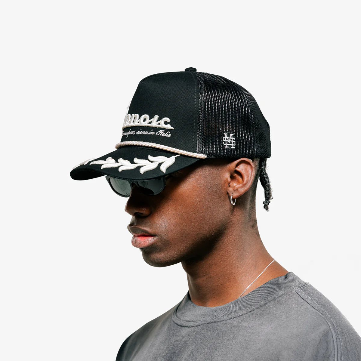 Monoic Gorra Vespa - Negro Oscuro