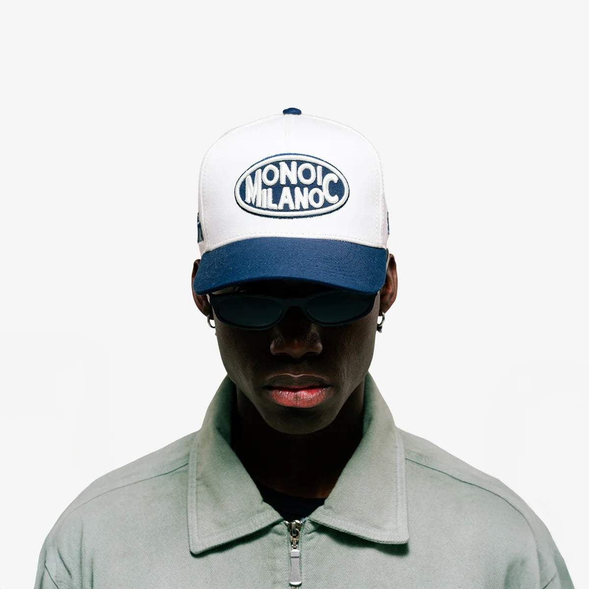 Monoic Gorra Milano - Crema y Azul