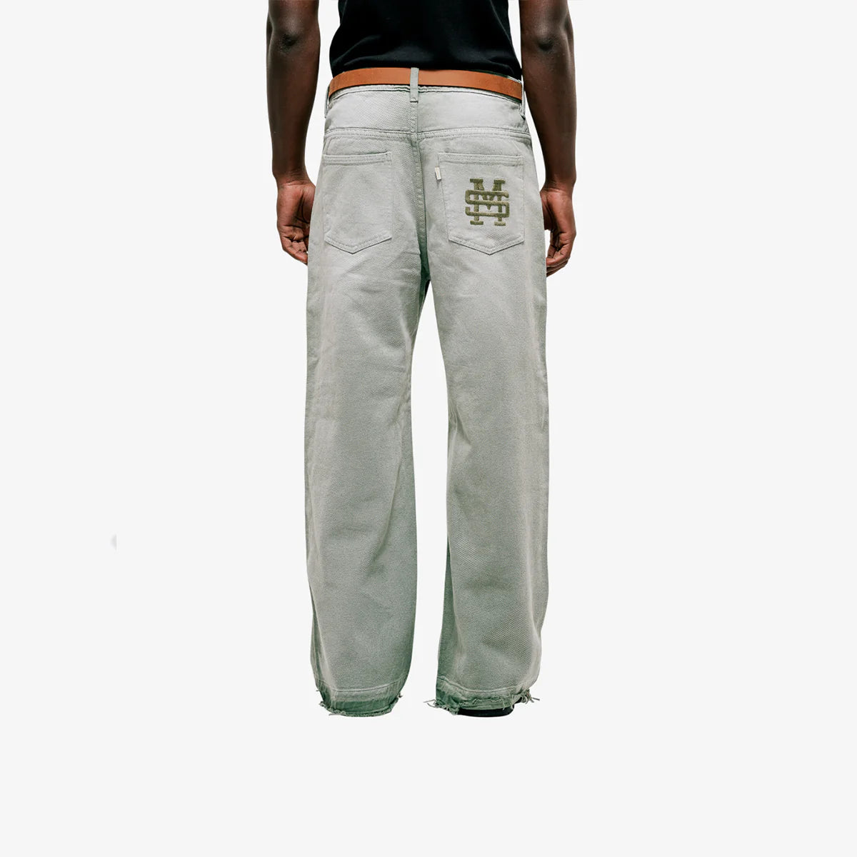 Monoic Flared Pants - Verde Oliva Desgastado