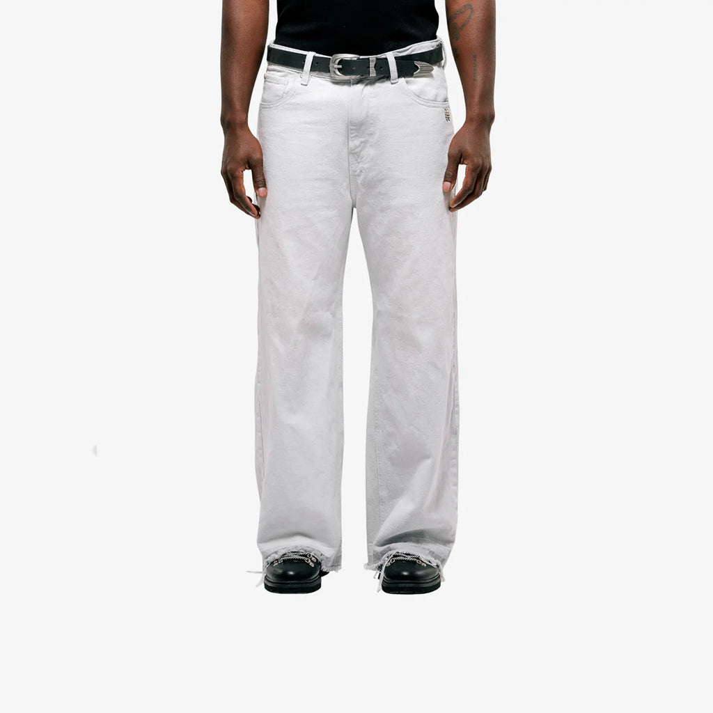 Monoic Flared Pants - Gris Claro Desgastado