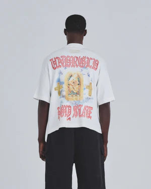 Undergold Holy State The Savior Boxy Fit Tshirt White